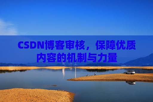 CSDN博客审核，保障优质内容的机制与力量